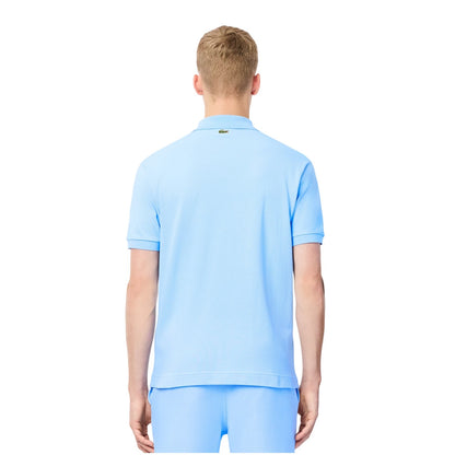 Light Blue - Back - Lacoste Mens L.12.12 Signature Classic Polo Shirt
