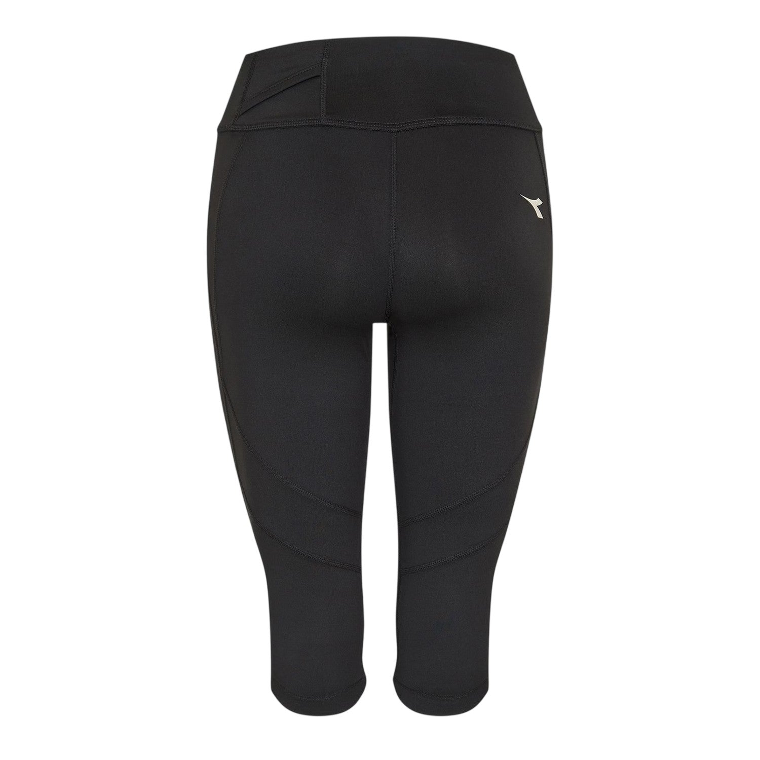 Black - Back - Diadora Womens-Ladies 3-4 Leggings