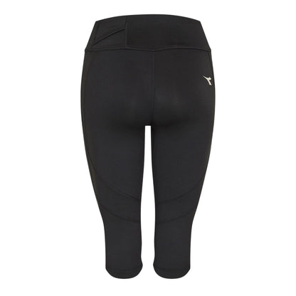 Black - Back - Diadora Womens-Ladies 3-4 Leggings