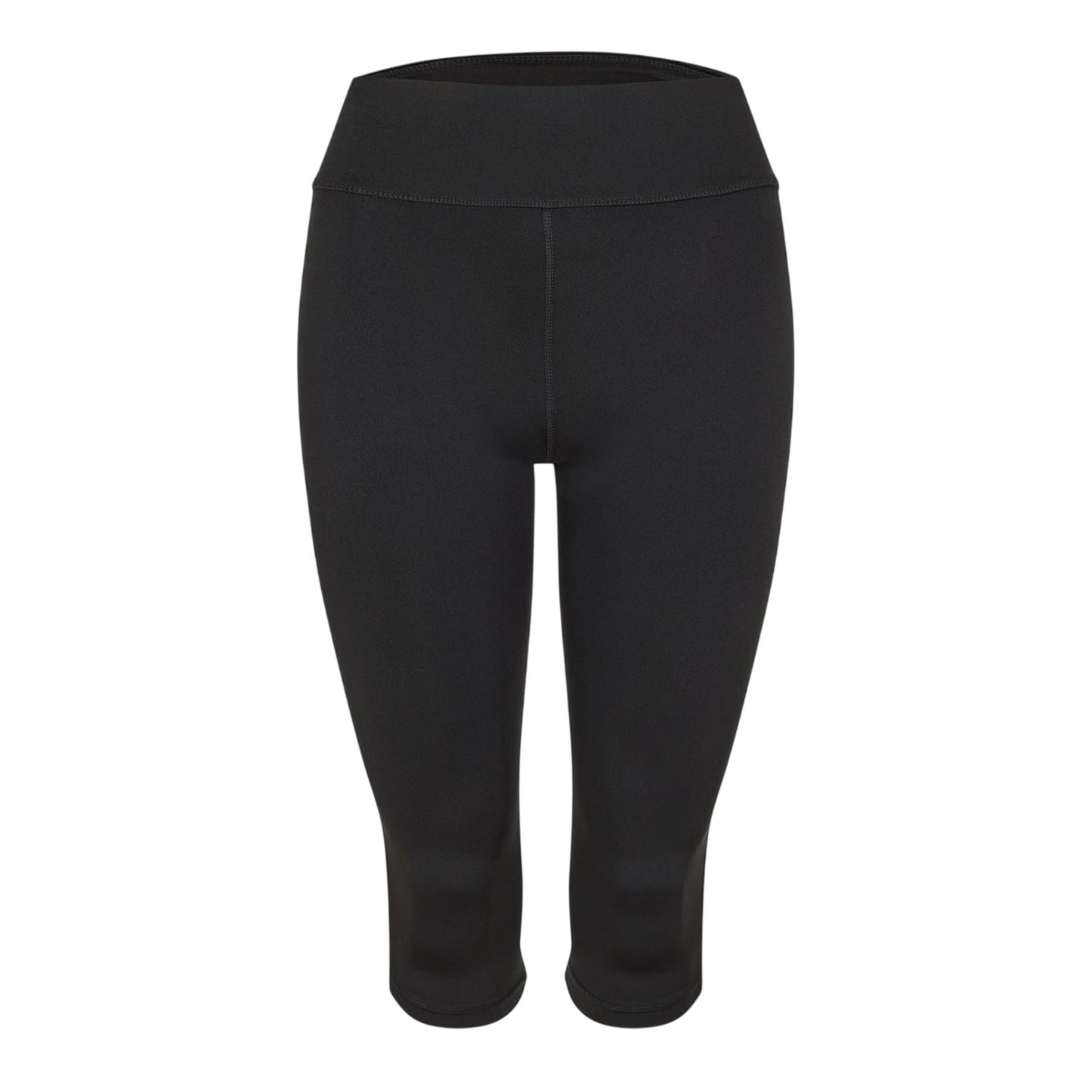 Black - Front - Diadora Womens-Ladies 3-4 Leggings