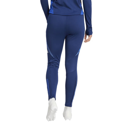 Navy Blue - Back - Adidas Womens-Ladies Tiro 24 Slim Tracksuit Bottoms