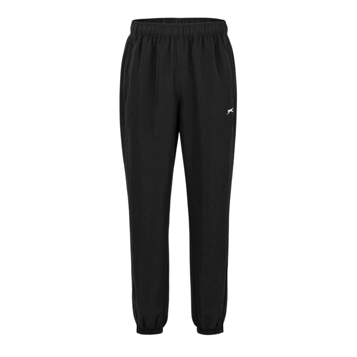 Black - Front - Slazenger Mens Woven Tracksuit Bottoms
