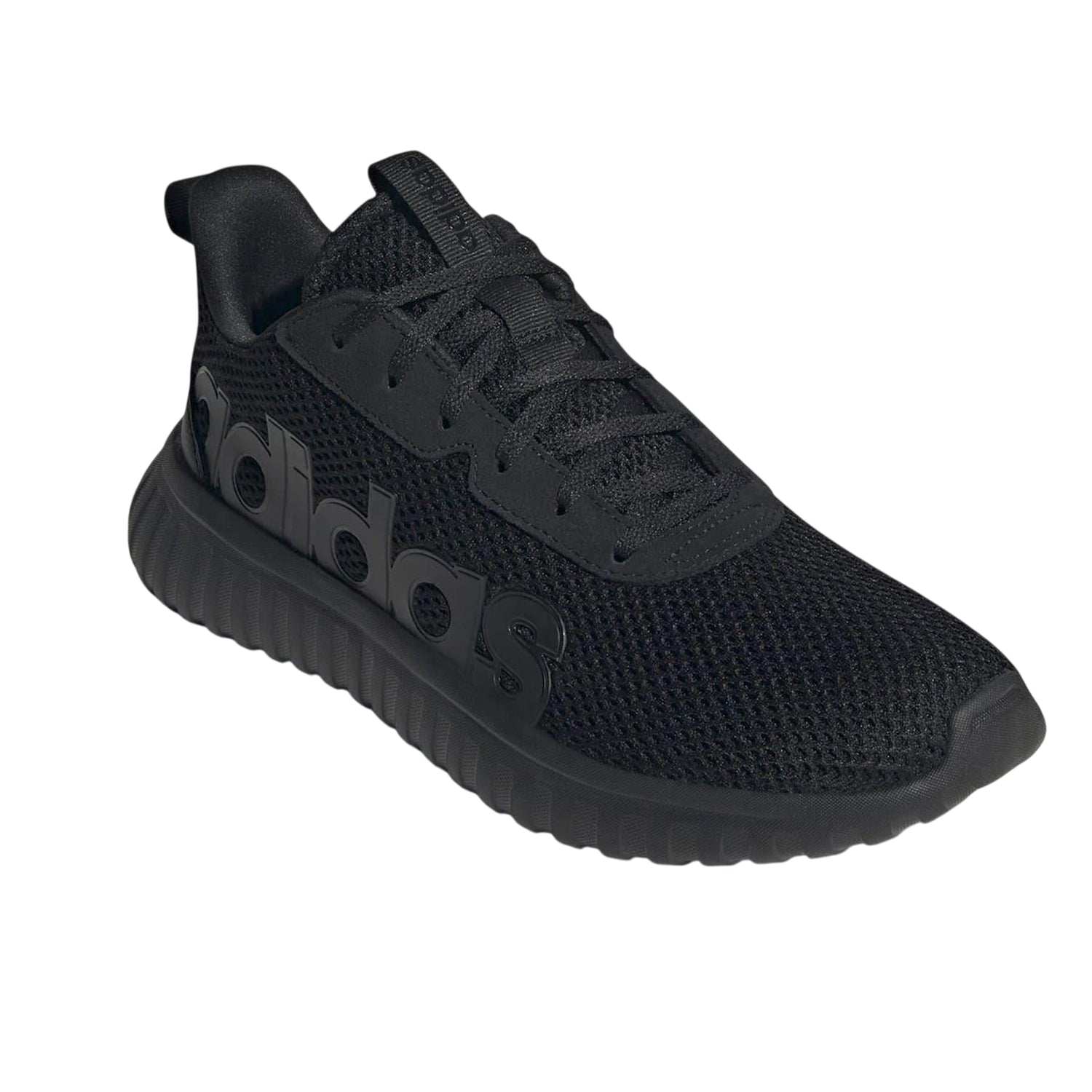 Triple Black - Lifestyle - Adidas Mens Kaptir Leather Trainers