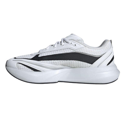 White-Silver-Black - Side - Adidas Mens Lightblaze Glow Trainers
