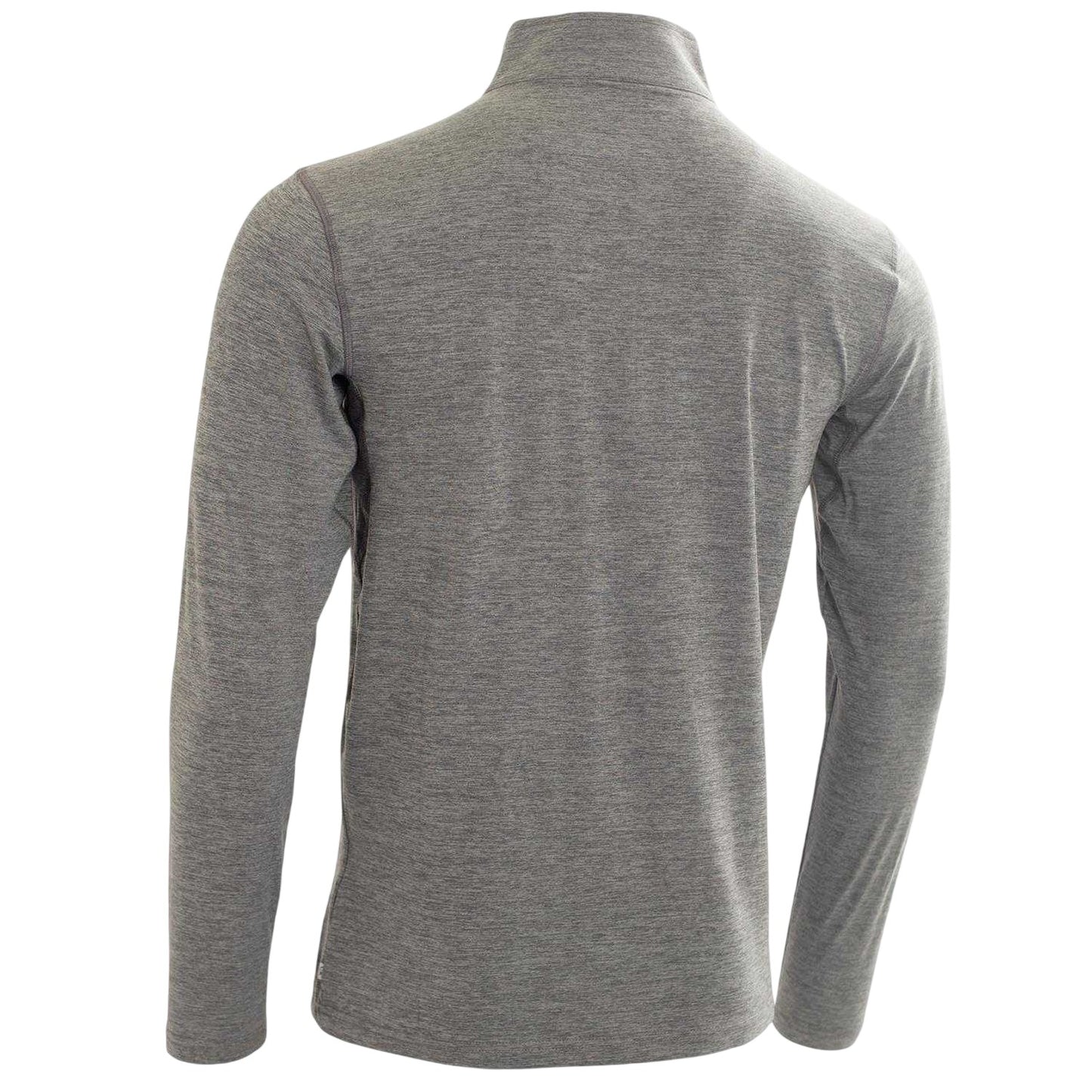 Silver - Back - Calvin Klein Mens Newport Quarter Zip Top