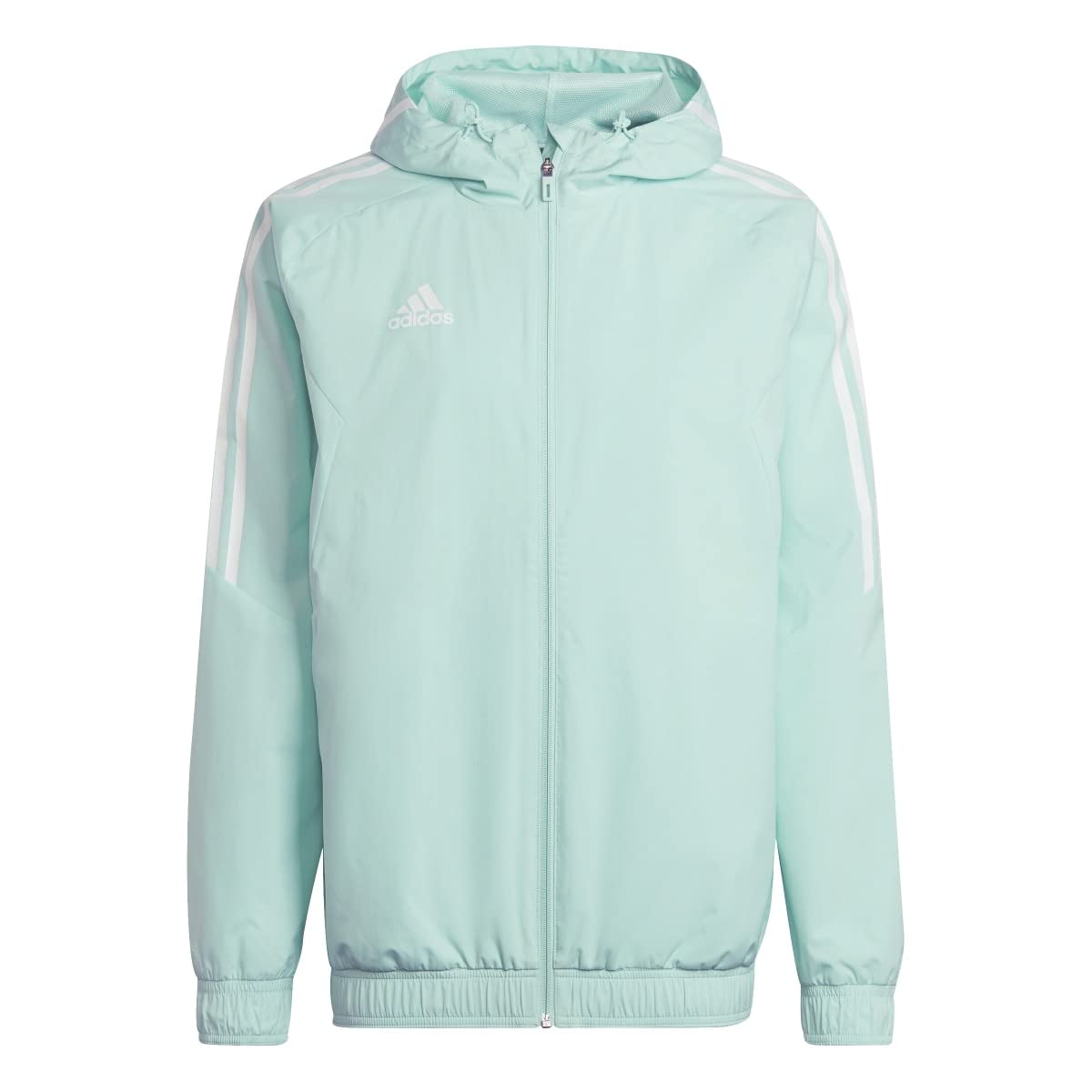 Mint - Front - Adidas Mens Condivo 22 All Weather Jacket