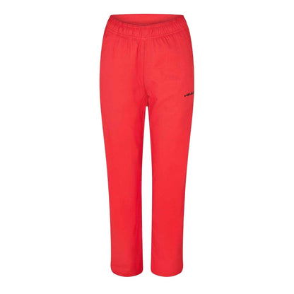 Red - Front - Head Womens-Ladies Club Tracksuit Bottoms