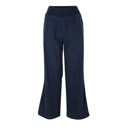 Deep Sea - Front - Bella Dahl Womens-Ladies Wide Leg Palazzo Trousers