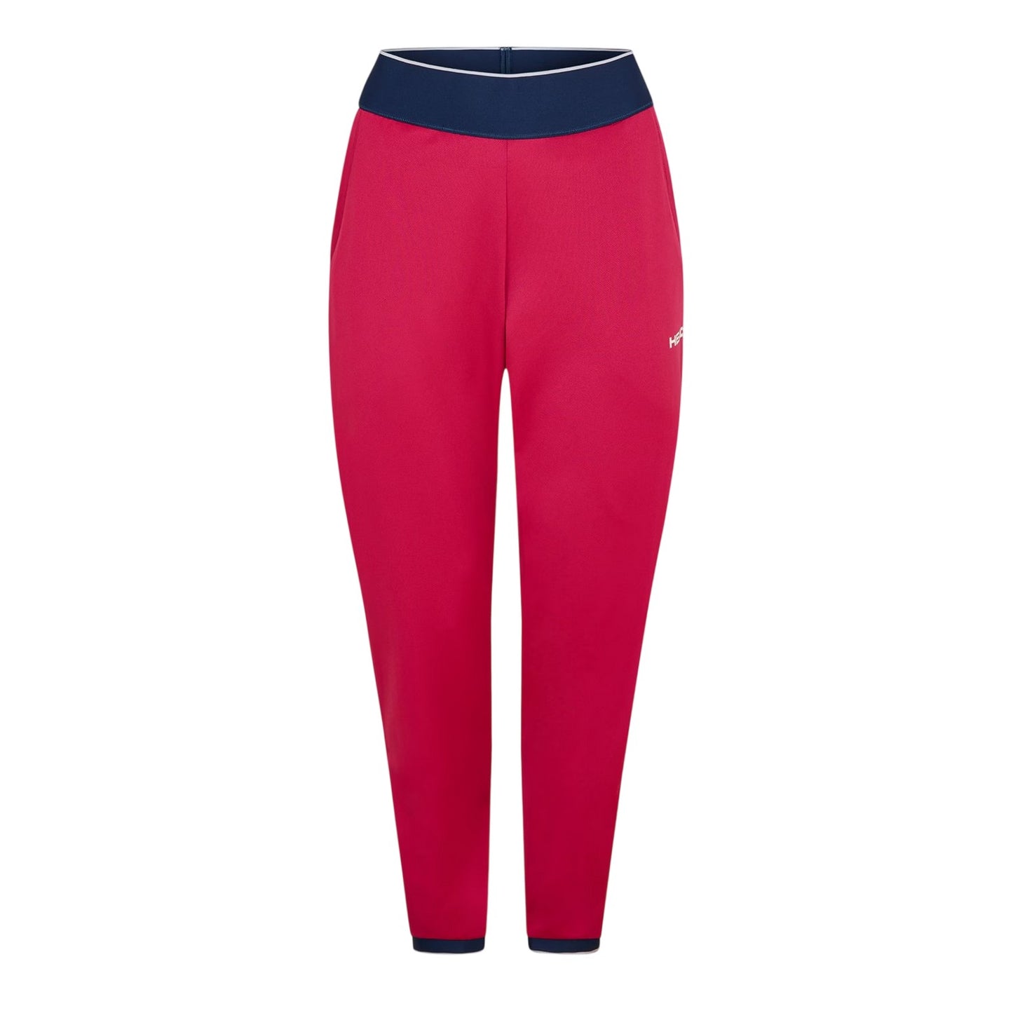 Pink - Front - Head Womens-Ladies Breaker Tracksuit Bottoms