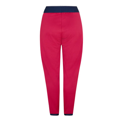 Pink - Back - Head Womens-Ladies Breaker Tracksuit Bottoms