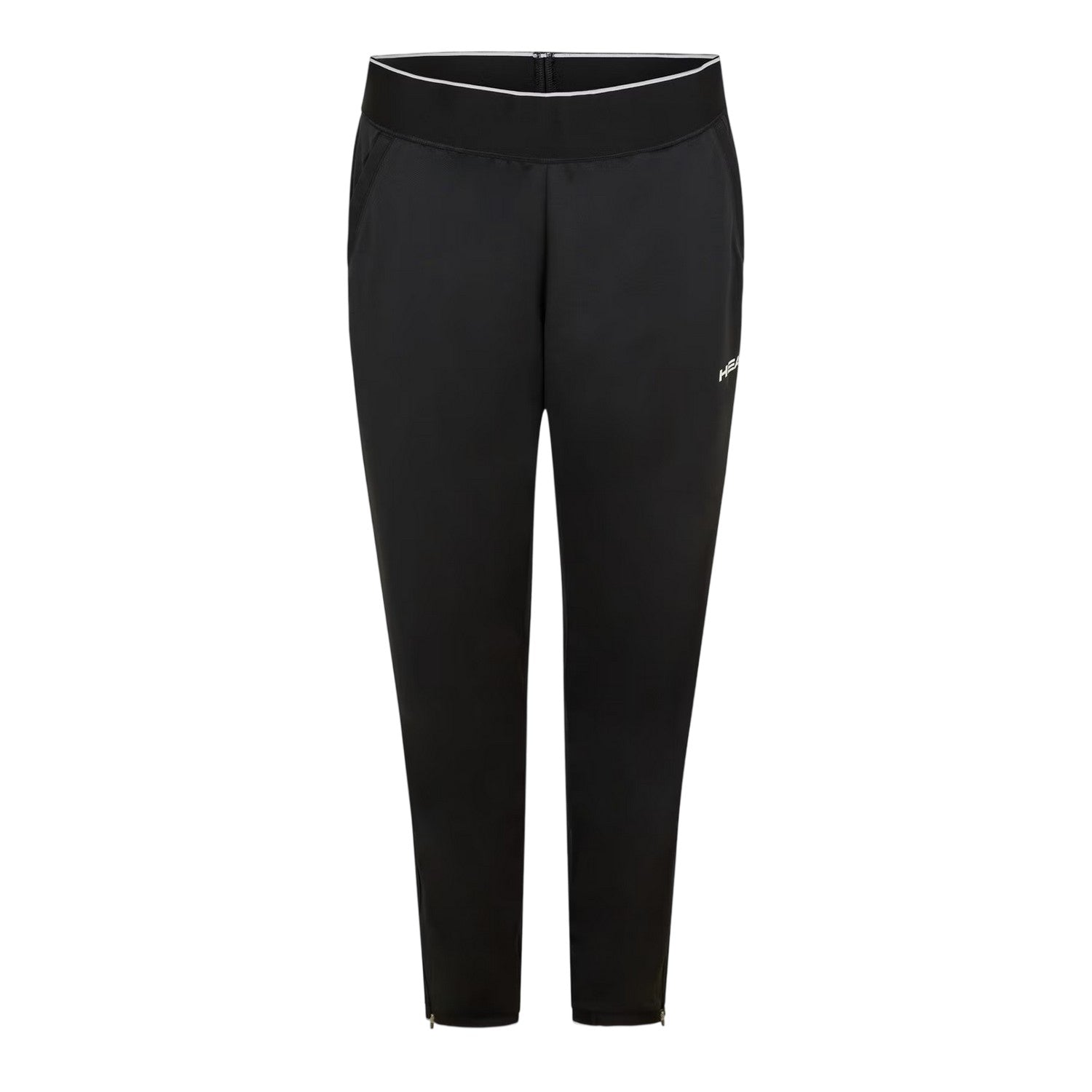 Black - Front - Head Womens-Ladies Breaker Tracksuit Bottoms