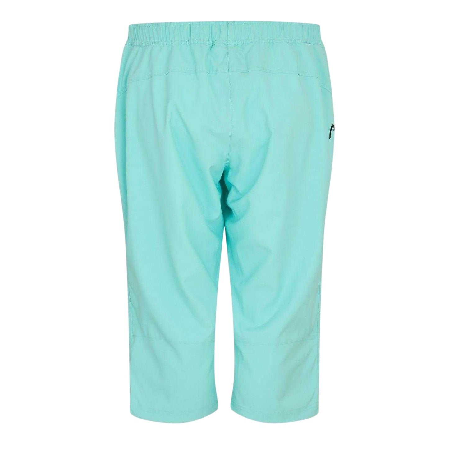 Blue - Back - Head Womens-Ladies Club Athletic Capri Trousers