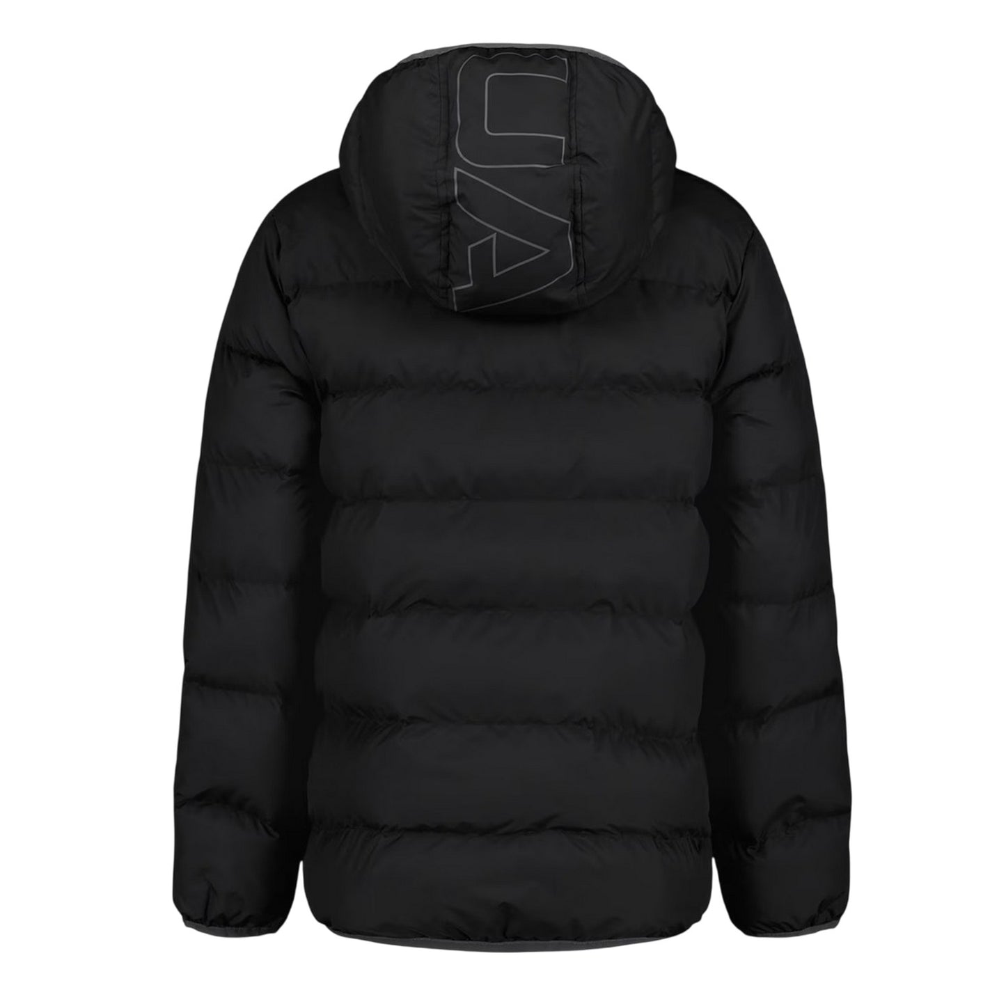Black - Back - Under Armour Childrens-Kids Pronto Polyester Puffer Jacket