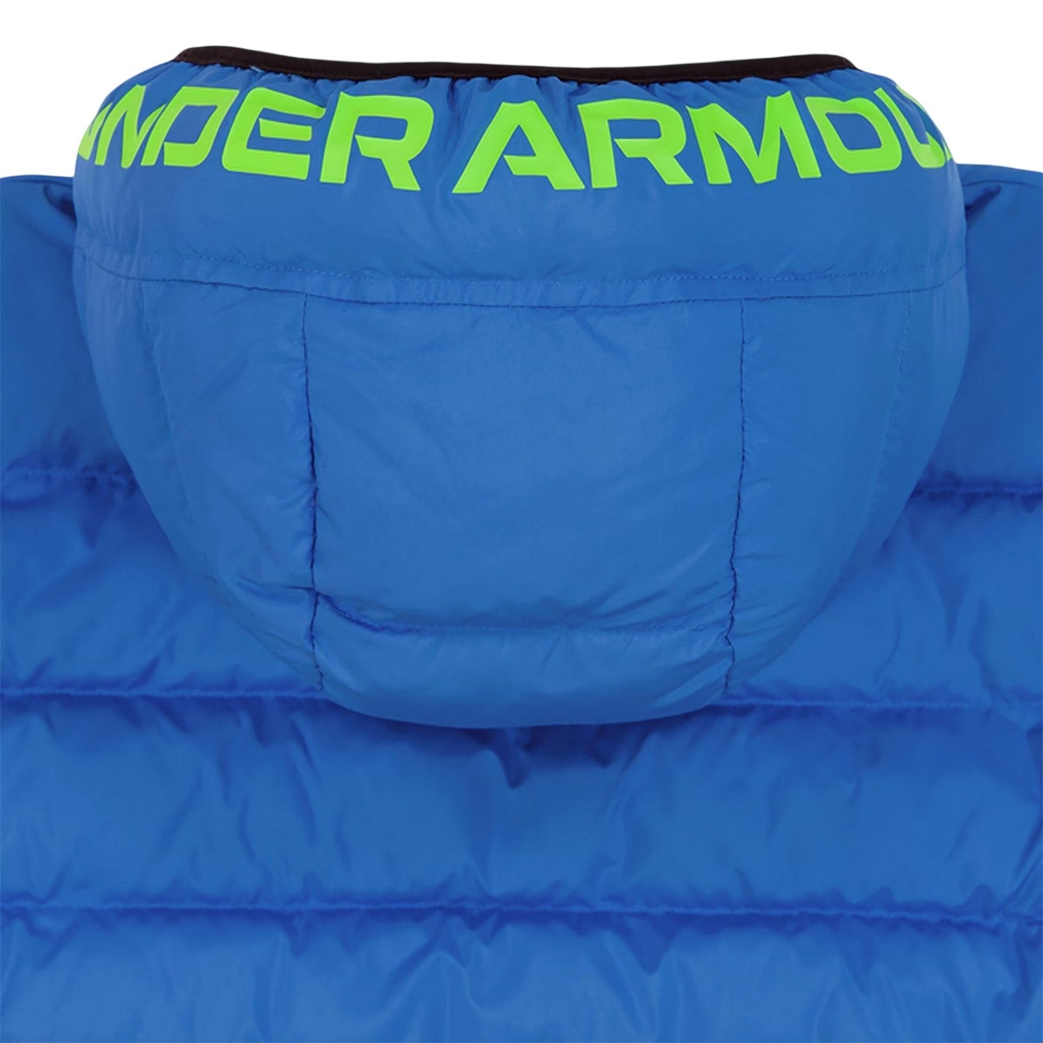 Navy-Tech Blue - Side - Under Armour Childrens-Kids Pronto Polyester Puffer Jacket