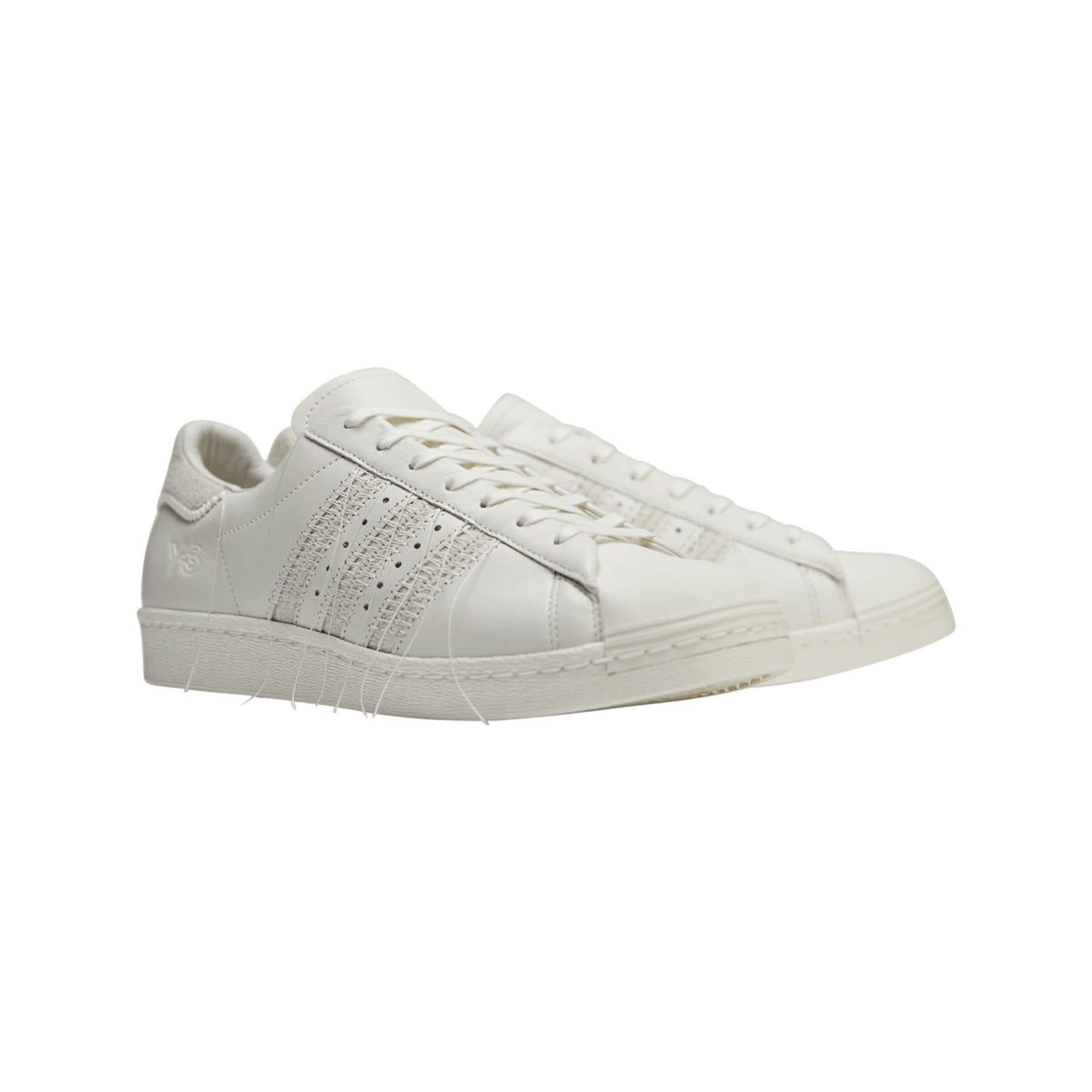 Off White - Back - Y-3 Mens Superstar Suede Trainers
