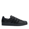 Black - Front - Y-3 Mens Superstar Suede Trainers