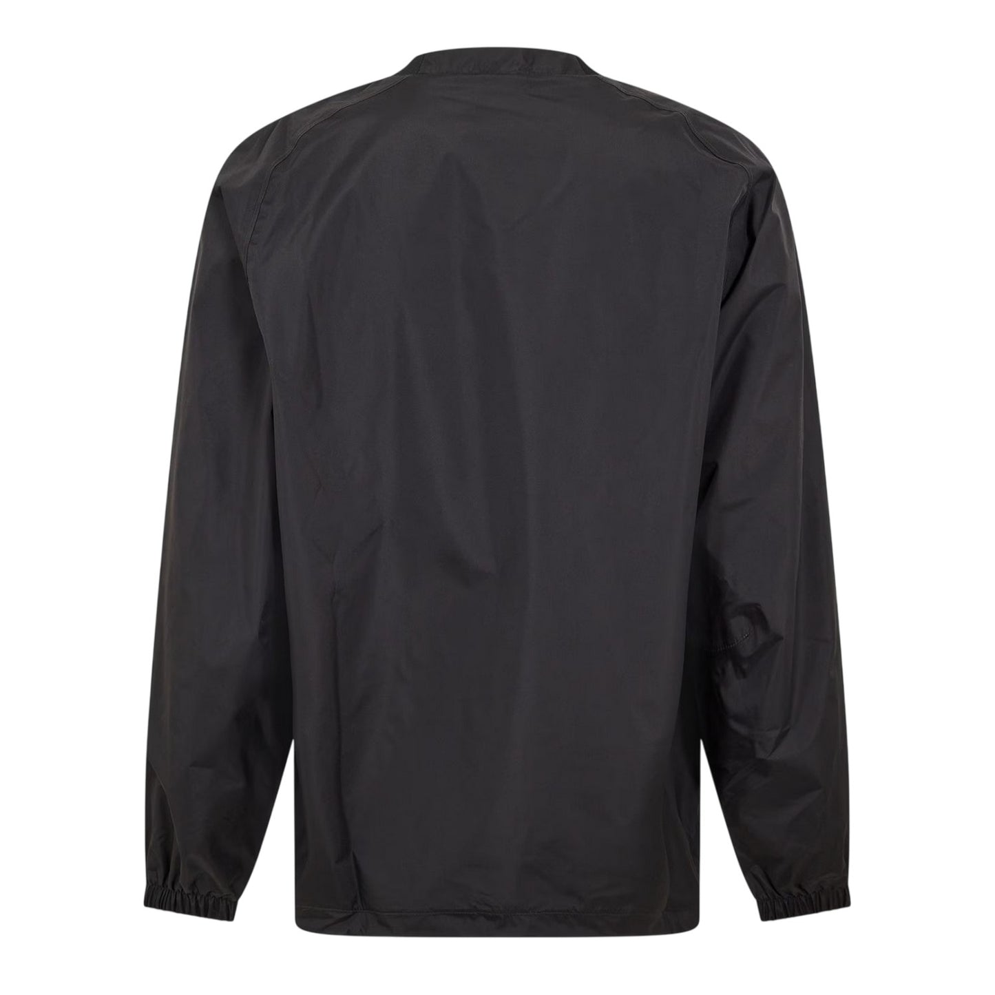 Black - Back - Nike Mens V Neck Drill Top