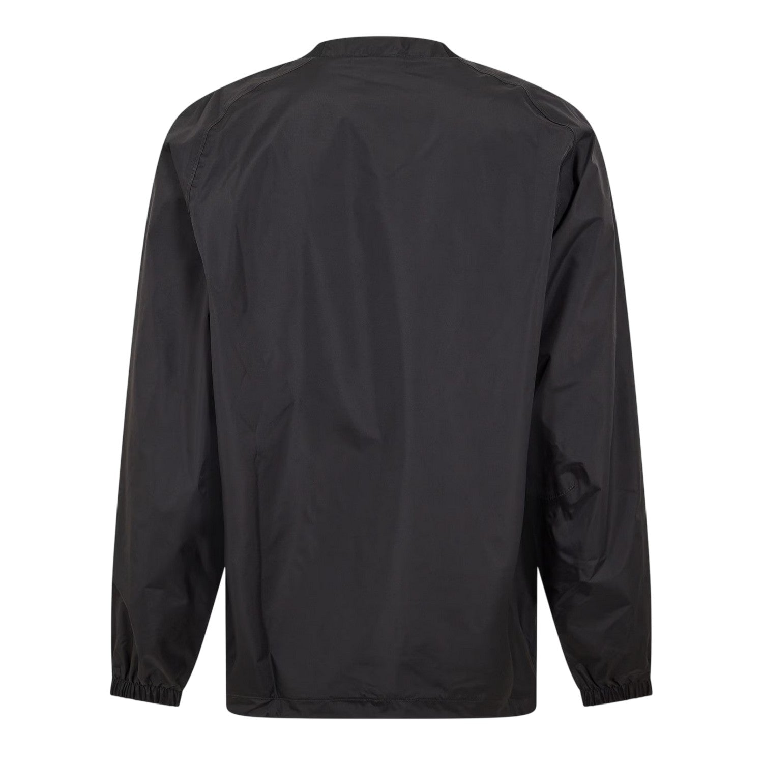 Black - Back - Nike Mens V Neck Drill Top
