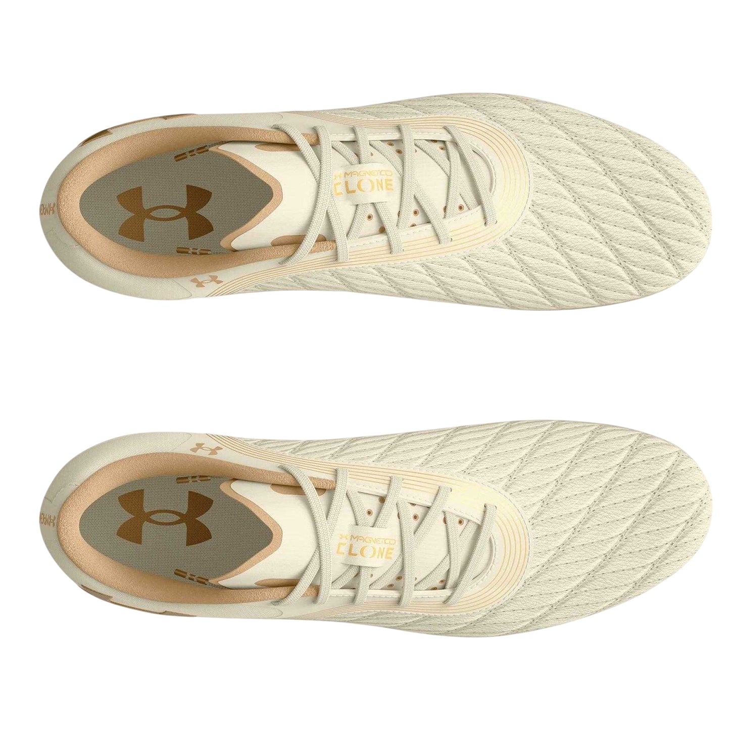 White - Side - Under Armour Mens Pro Firm Ground Football Boots