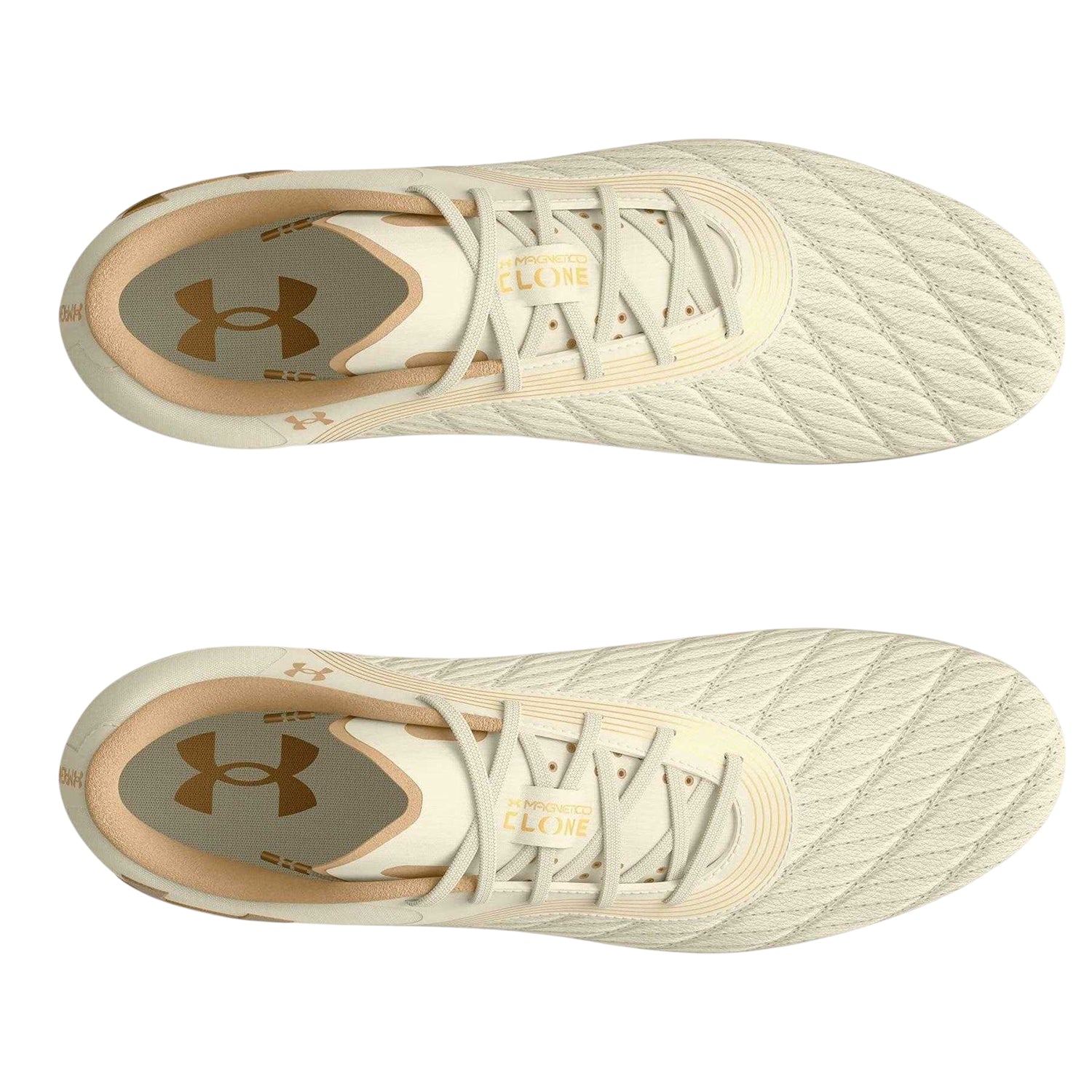 White - Side - Under Armour Mens Pro Firm Ground Football Boots