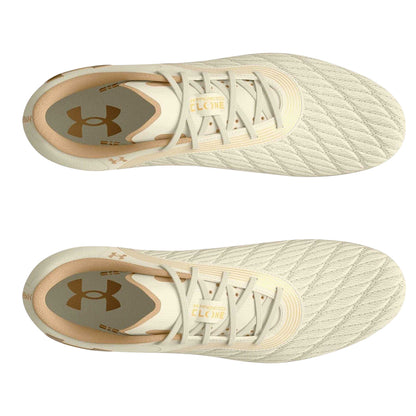 White - Side - Under Armour Mens Pro Firm Ground Football Boots