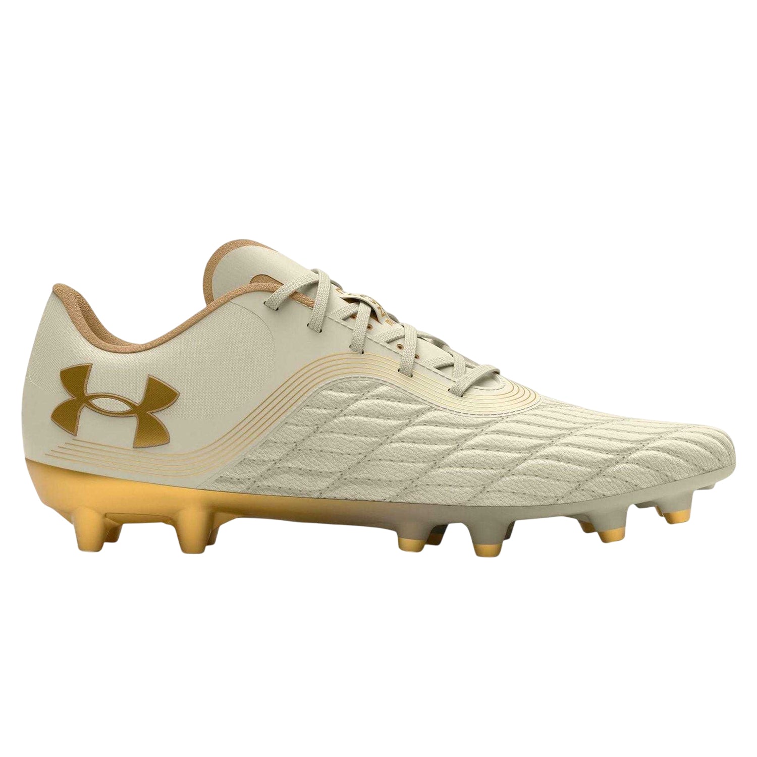 White - Front - Under Armour Mens Pro Firm Ground Football Boots