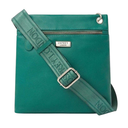 Green - Front - Osprey Pebble Crossbody Bag