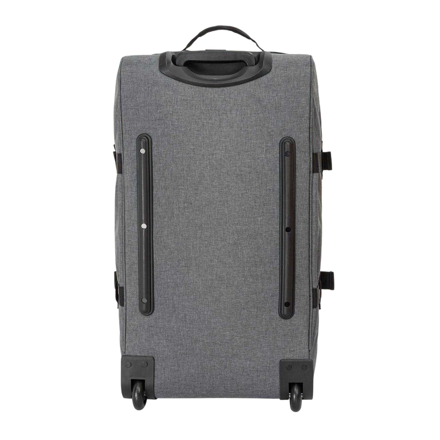 Grey - Back - Linea Travel Wheeled Duffel Bag