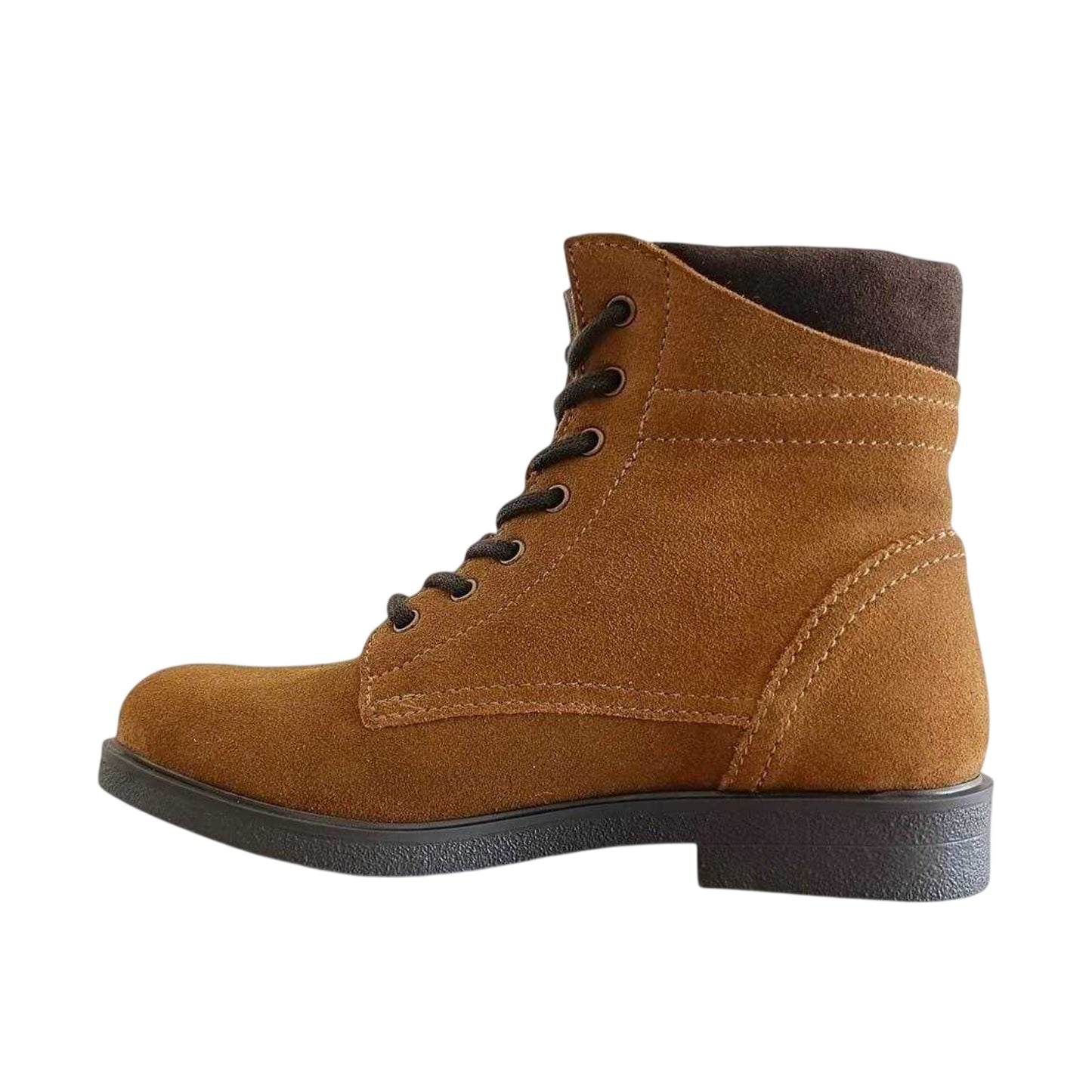 Tan - Side - Firetrap Womens-Ladies Mystic Leather Ankle Boots