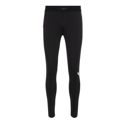 Black - Front - Hugo Mens Deeflaty Running Tights