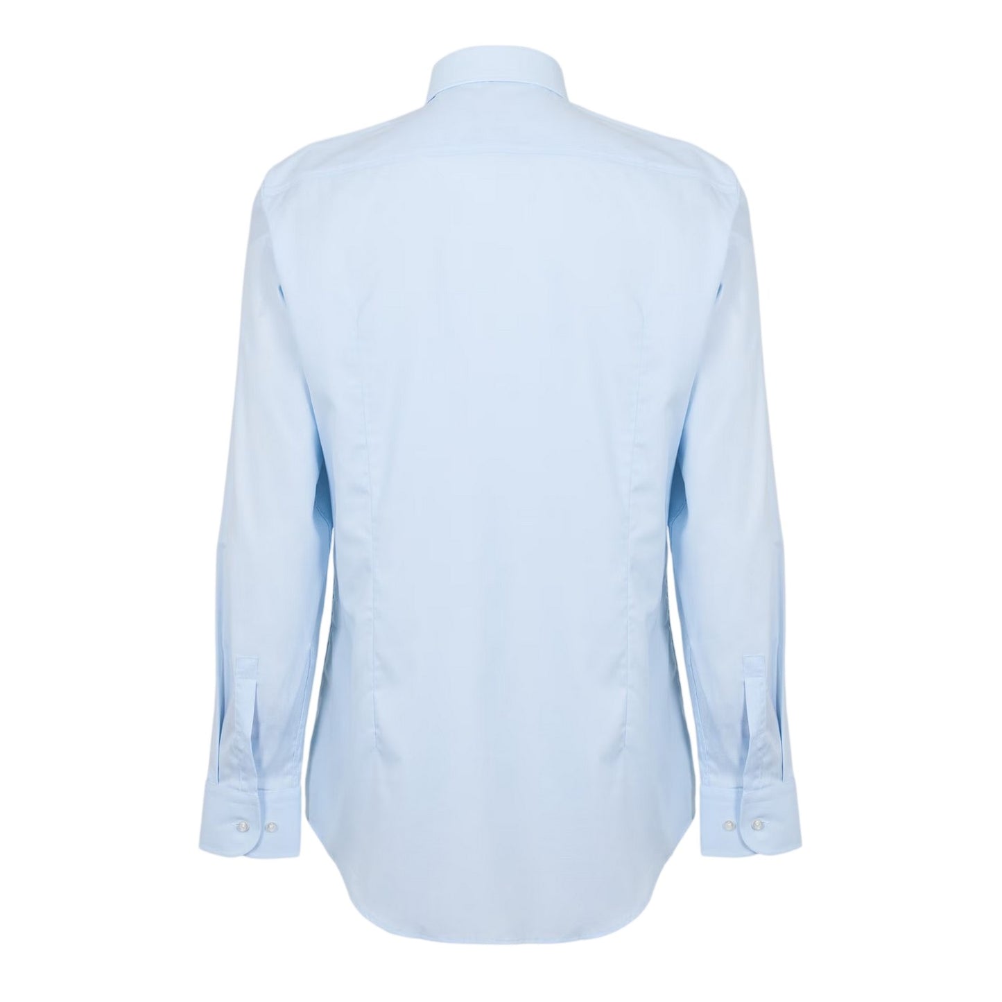 Pastel Blue - Back - Boss Mens Joe Spread Collar Long-Sleeved Shirt