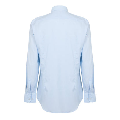 Pastel Blue - Back - Boss Mens Joe Spread Collar Long-Sleeved Shirt