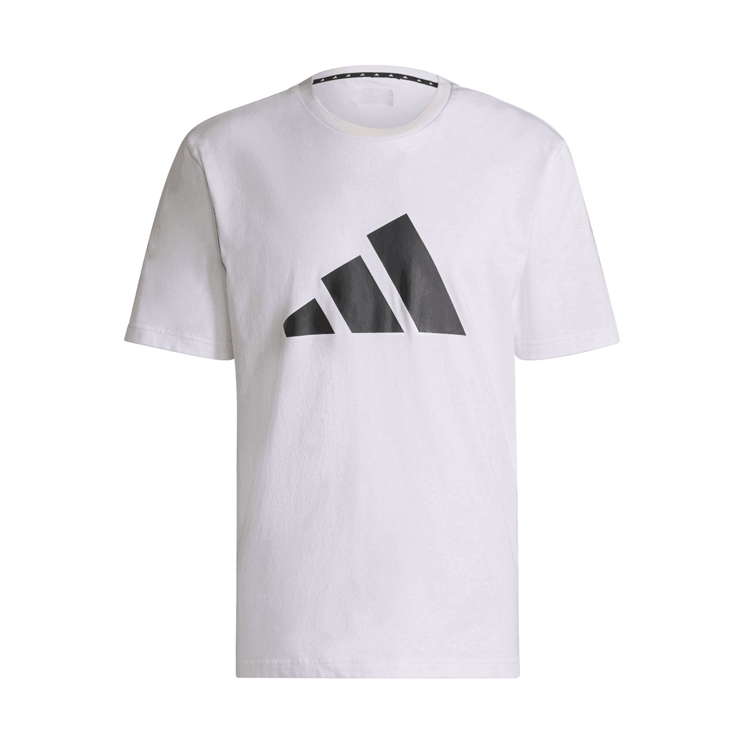 White - Front - Adidas Mens Future Icons Graphic T-Shirt