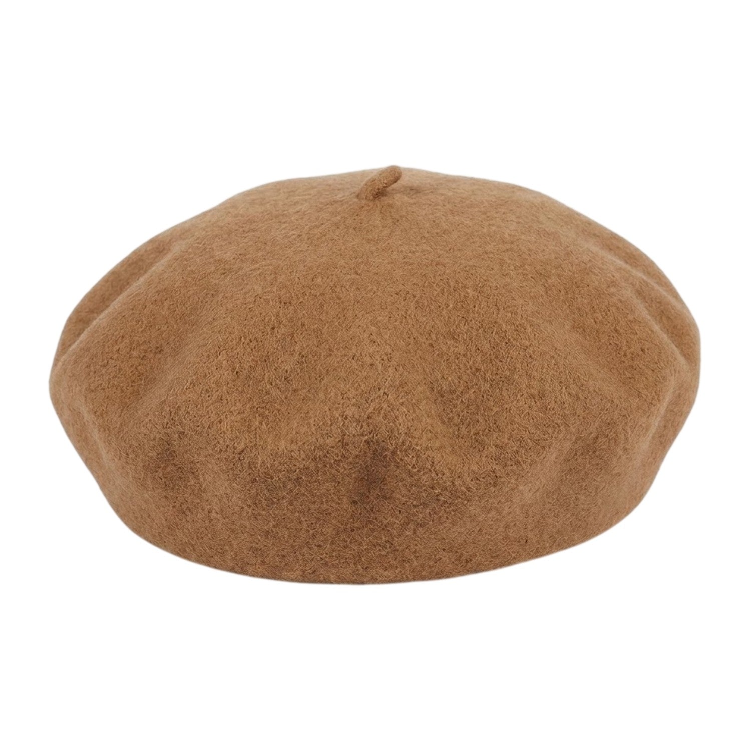 Beige - Front - Kangol Womens-Ladies Modelaine Wool Beret