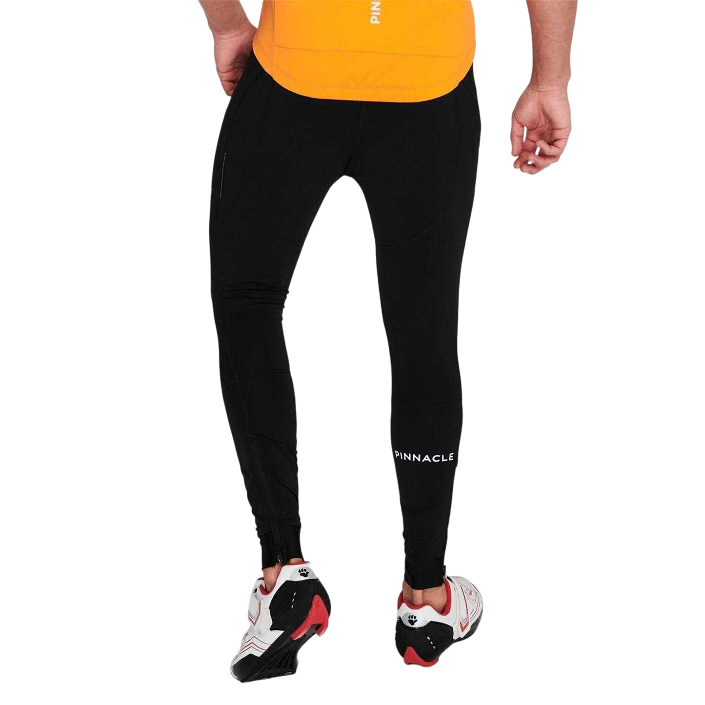 Black - Back - Pinnacle Mens Thermal Tights