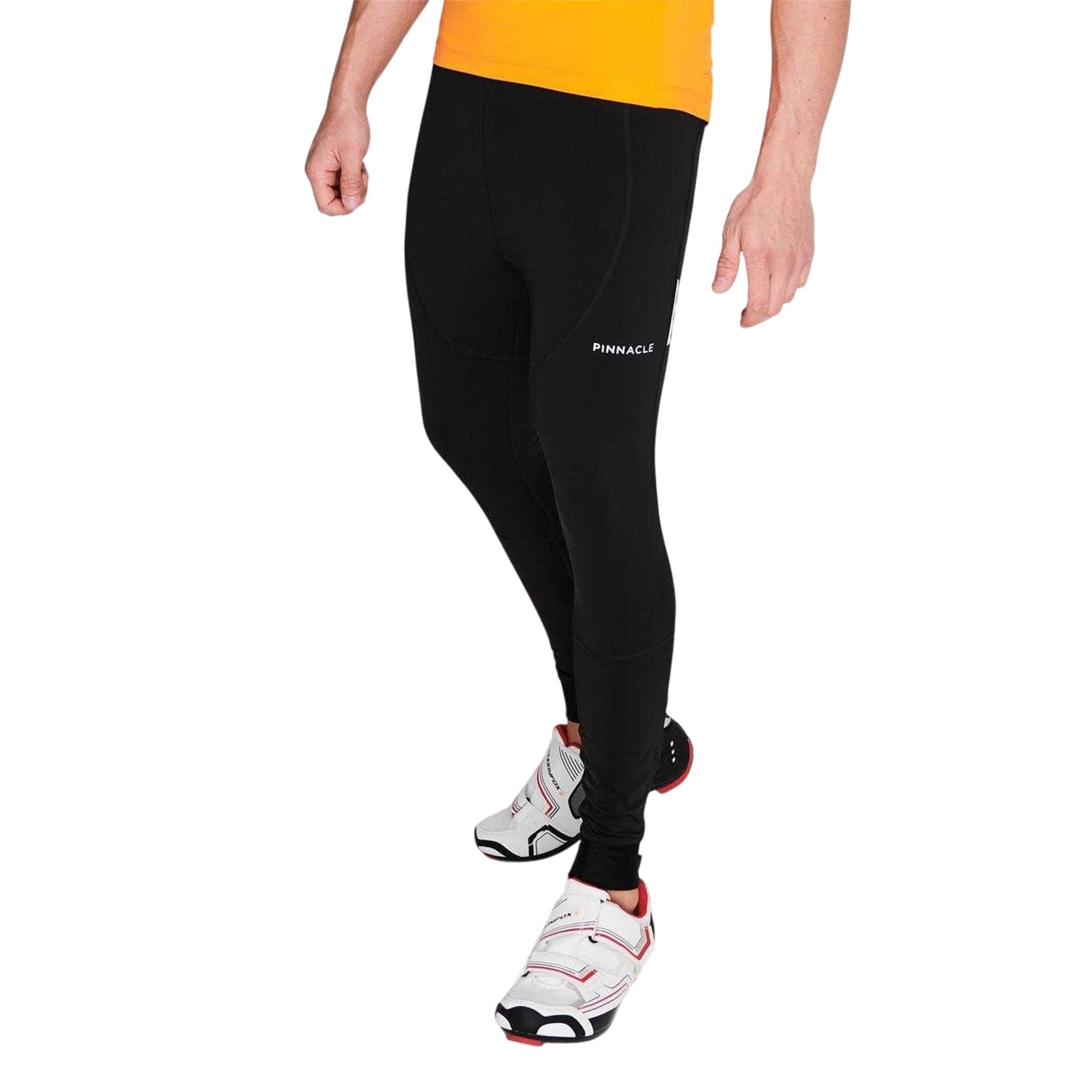Black - Side - Pinnacle Mens Thermal Tights