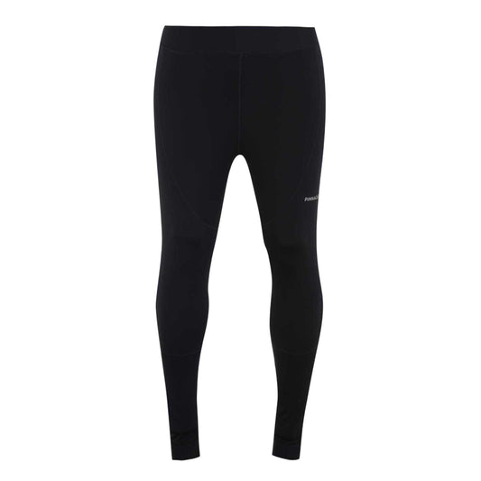 Black - Front - Pinnacle Mens Thermal Tights