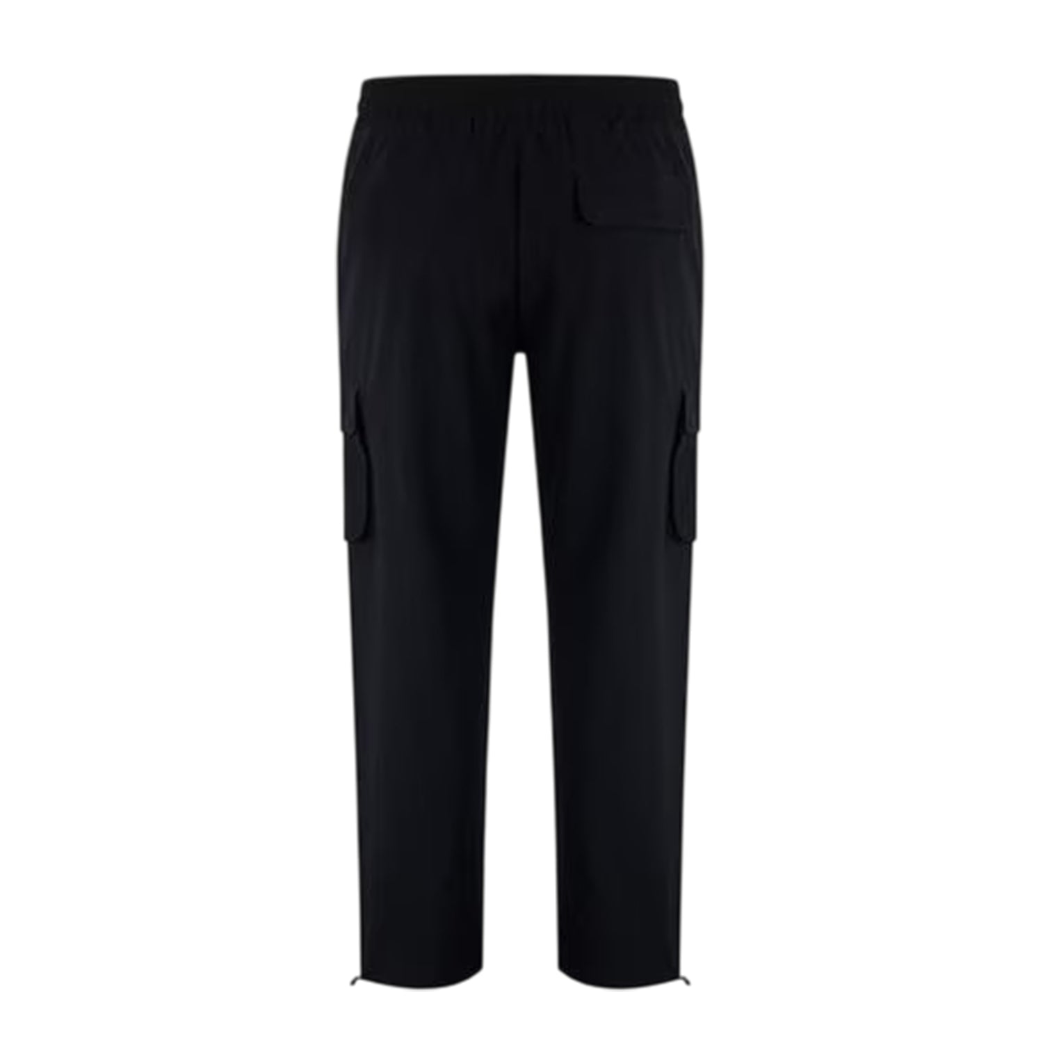 Black - Back - Firetrap Mens Tech Regular Combat Trousers