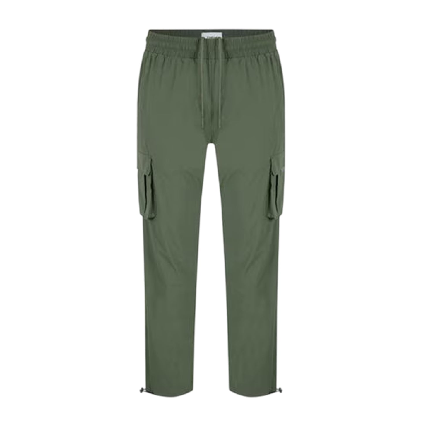 Khaki Green - Front - Firetrap Mens Tech Regular Combat Trousers
