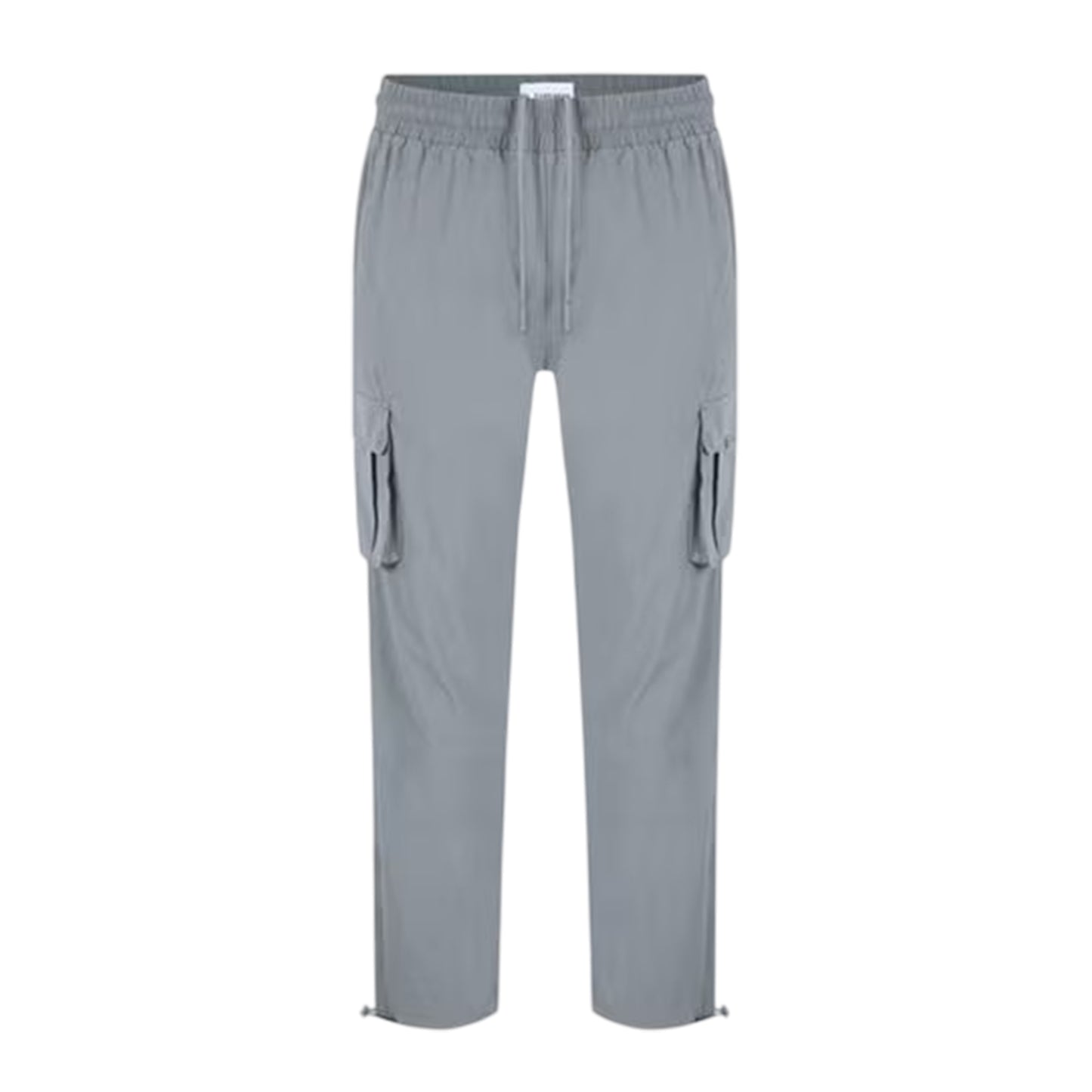 Light Grey - Front - Firetrap Mens Tech Regular Combat Trousers