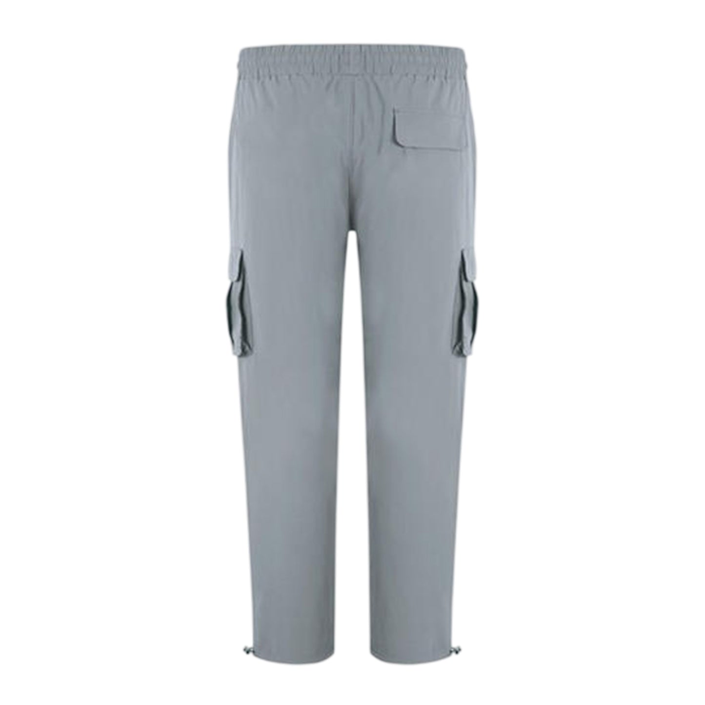 Light Grey - Back - Firetrap Mens Tech Regular Combat Trousers