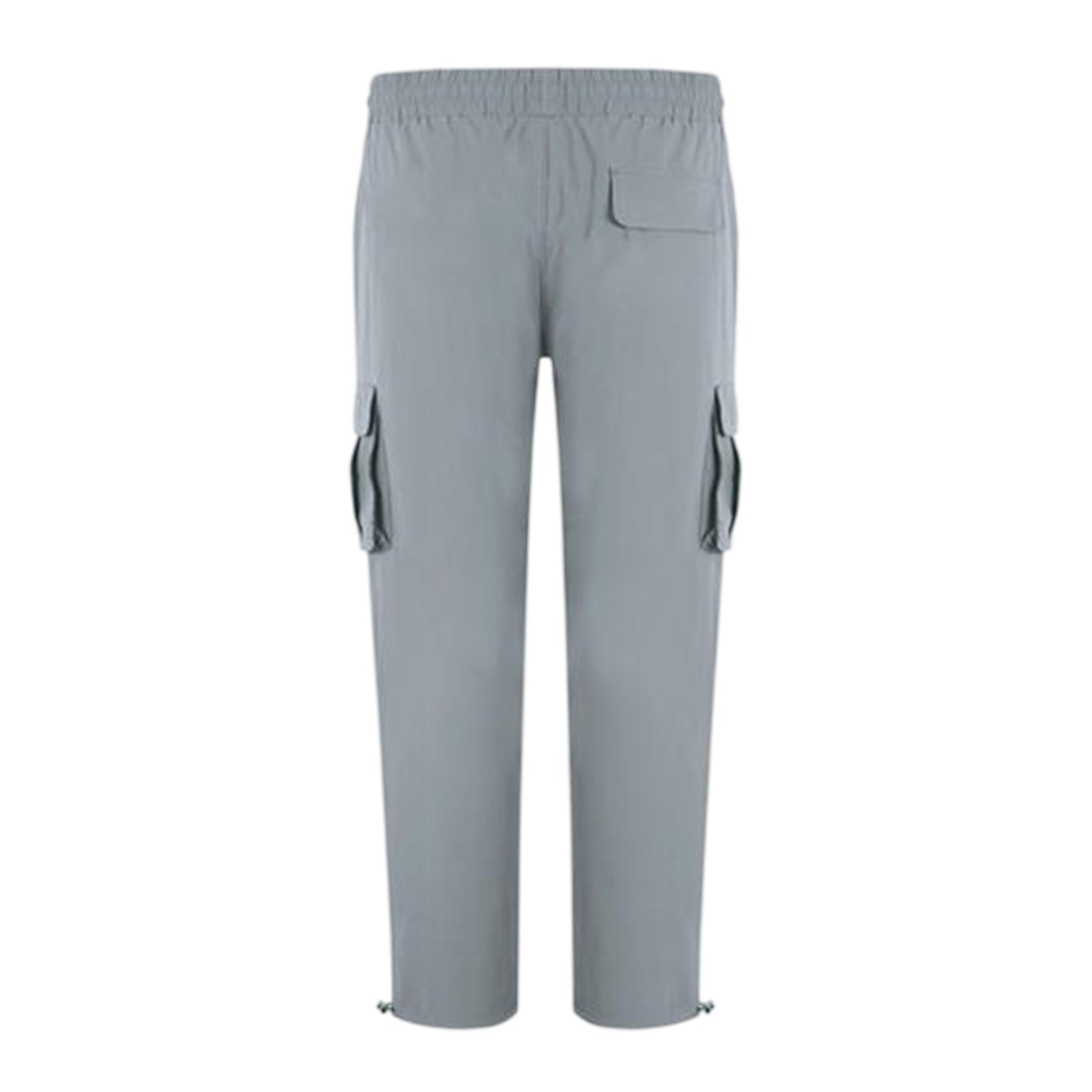 Light Grey - Back - Firetrap Mens Tech Regular Combat Trousers