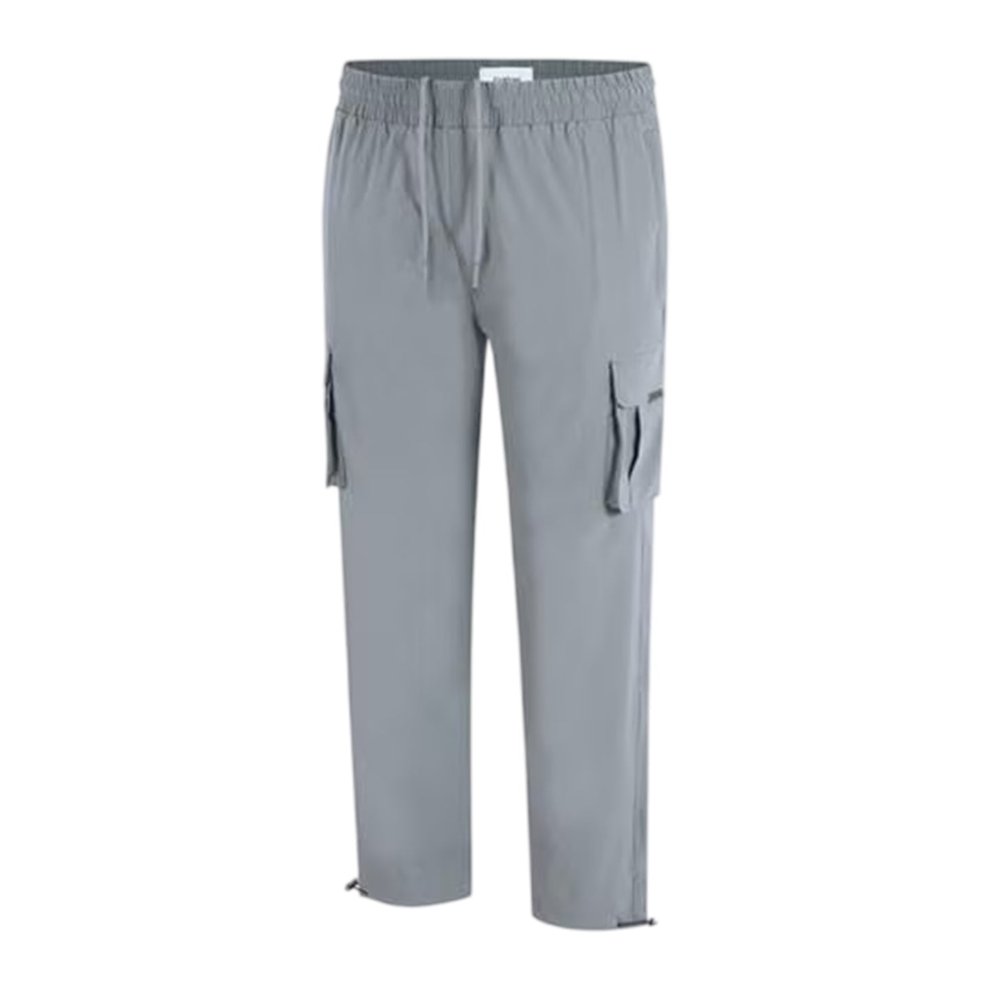 Light Grey - Side - Firetrap Mens Tech Regular Combat Trousers