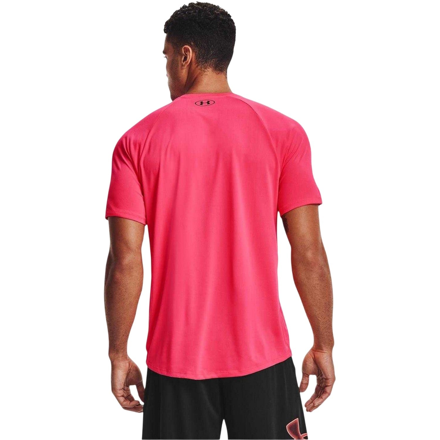 Bright Pink - Back - Under Armour Mens 2.0 T-Shirt