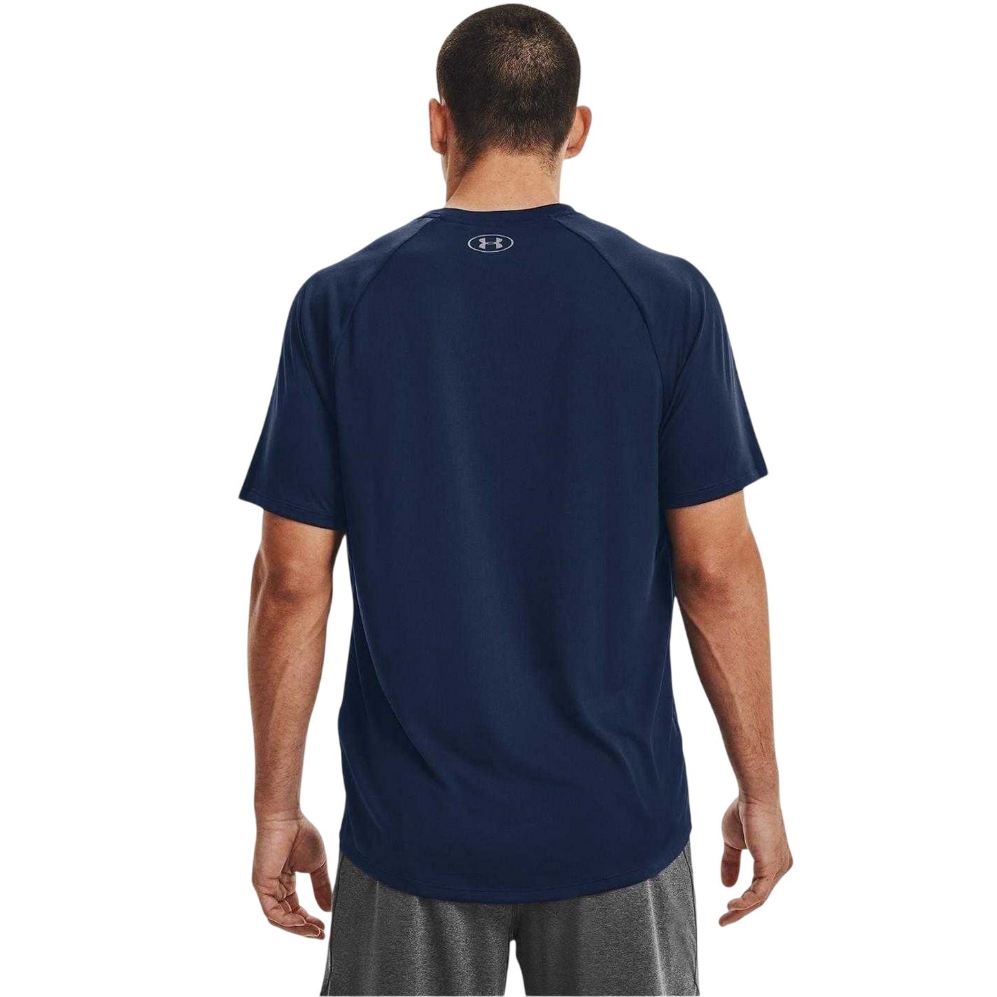 Dark Blue - Back - Under Armour Mens 2.0 T-Shirt