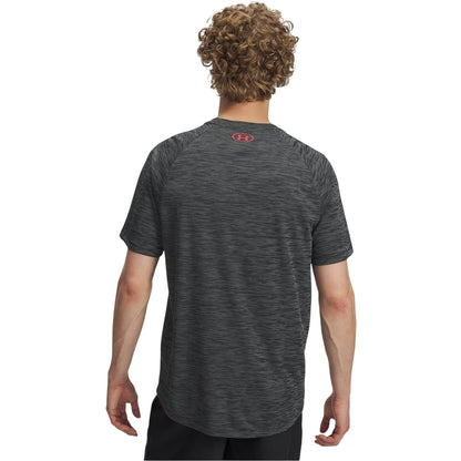 Dark Grey - Back - Under Armour Mens 2.0 T-Shirt