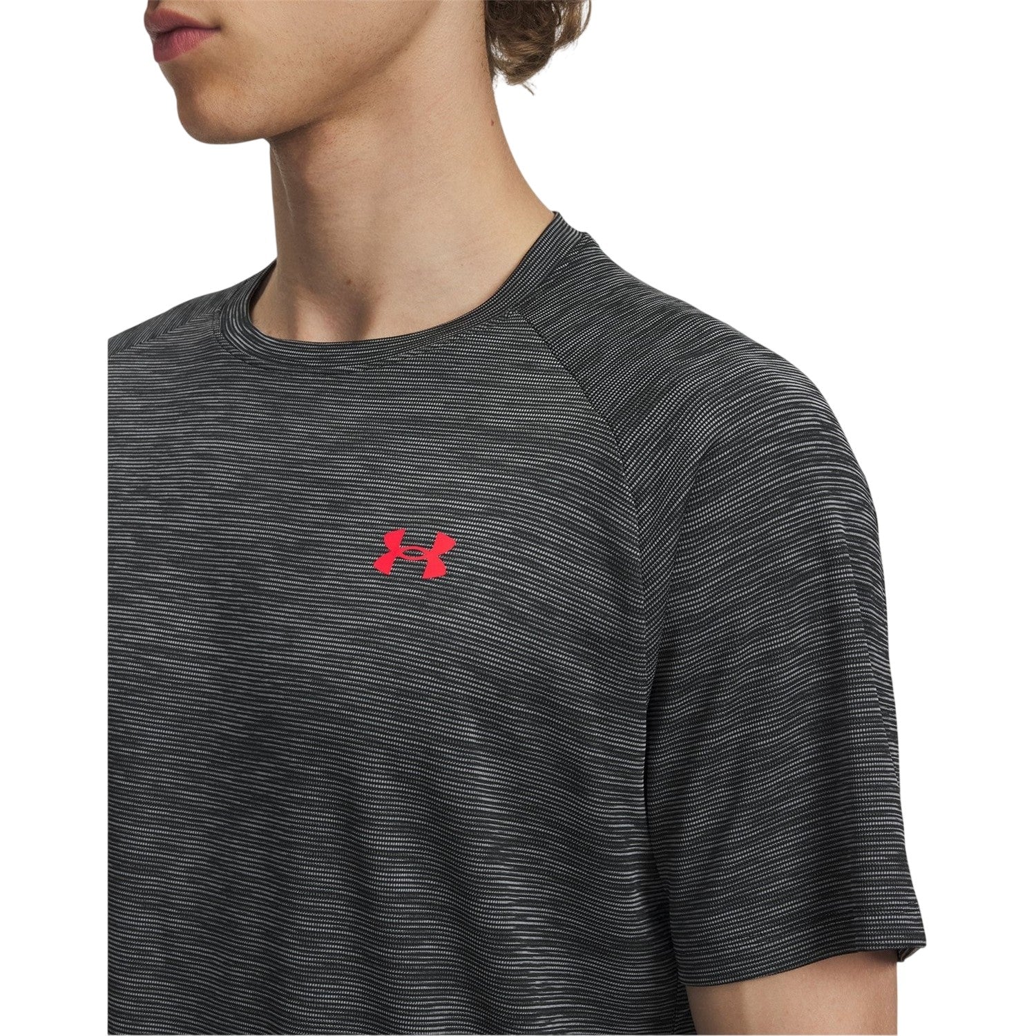 Dark Grey - Side - Under Armour Mens 2.0 T-Shirt