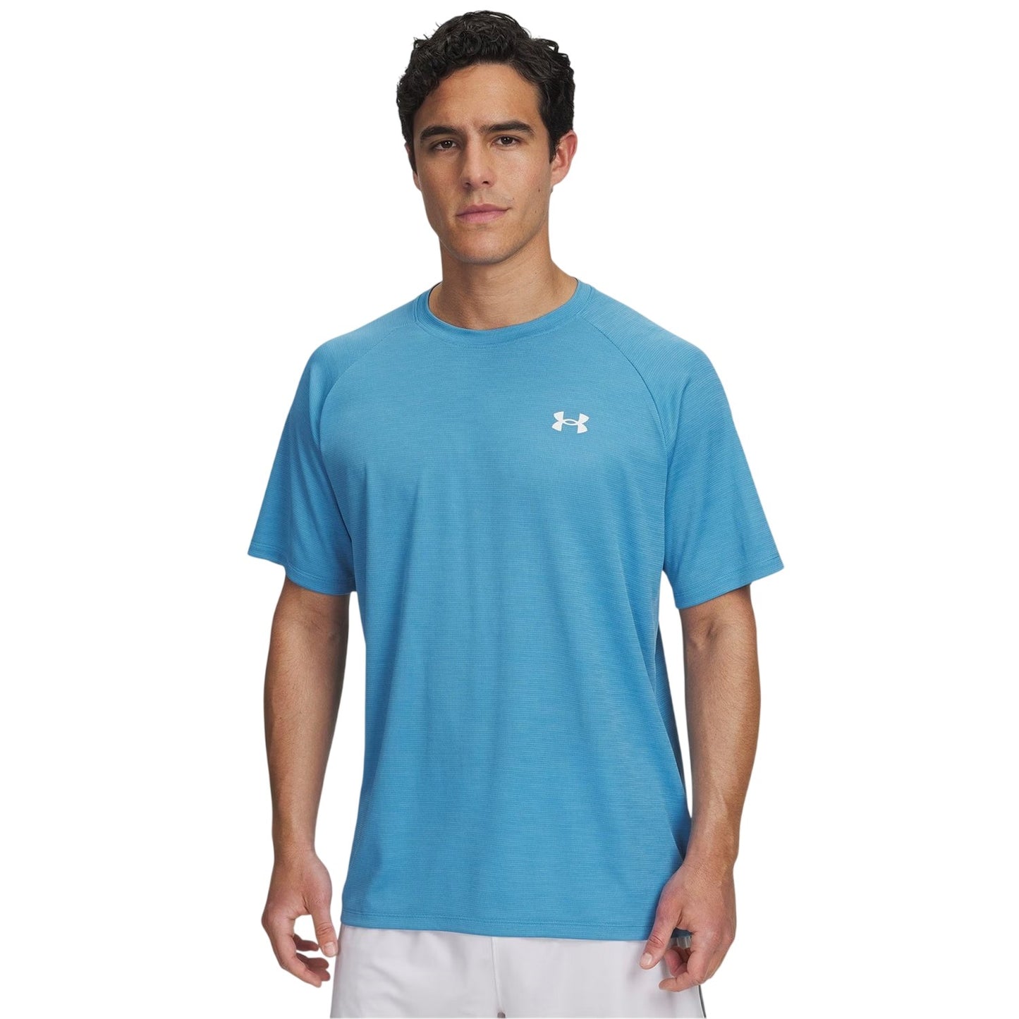 Ethereal Blue - Side - Under Armour Mens 2.0 T-Shirt