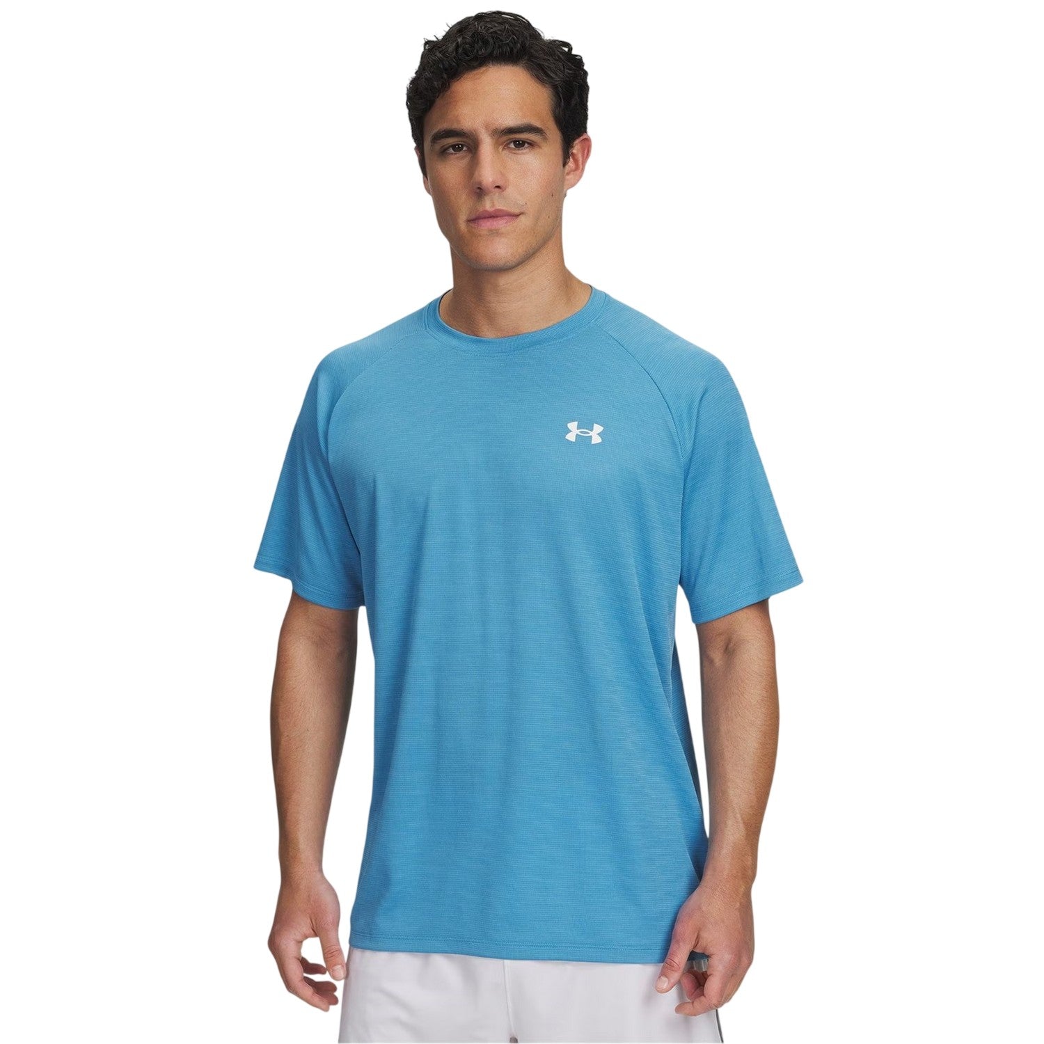 Ethereal Blue - Side - Under Armour Mens 2.0 T-Shirt