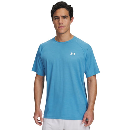 Ethereal Blue - Side - Under Armour Mens 2.0 T-Shirt